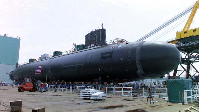 Submarino nuclear de EEUU.