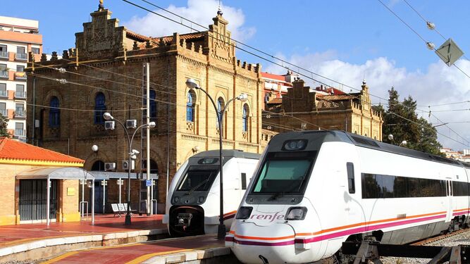 Estación de tren de Huelva.