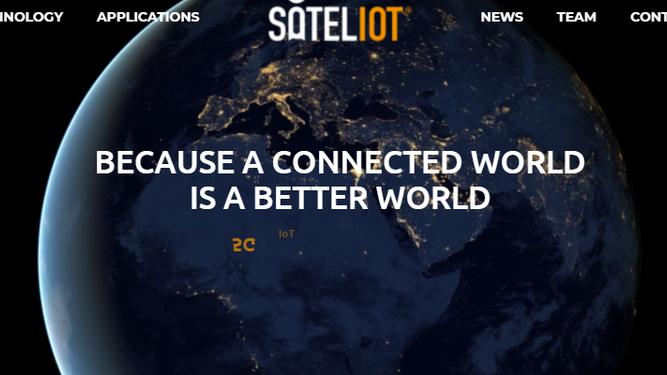 Página web de Sateliot.
