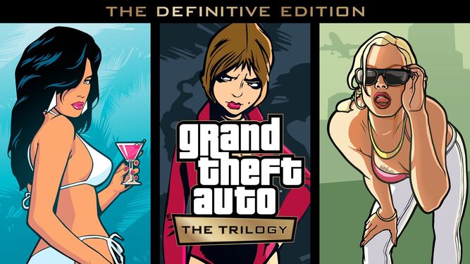 Anuncio de 'Grand Theft Auto The Trilogy' publicado por Rockstar Games.