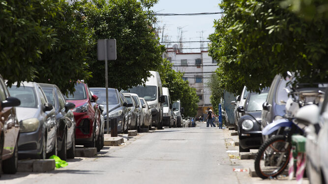 La calle Mirlo, escenario de los últimos tiroteos.