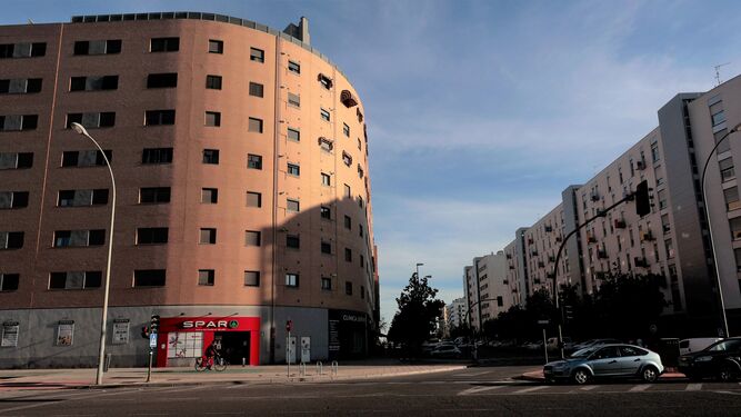 Bloque de viviendas en Sevilla Este.