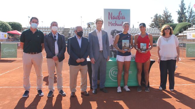 Una imagen de la entrega de trofeos de la Copa Nadia.