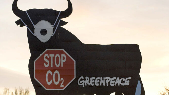 Una campaña de Greenpeace contra las emisiones de CO2