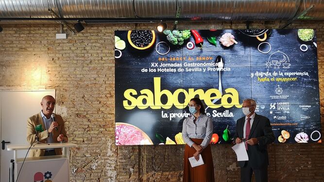 Presentación de las XX Jornadas Gastronómicas de los Hoteles de Sevilla y Provincia.