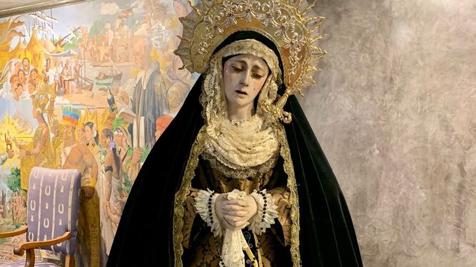 Nuestra Señora del Desconsuelo y Visitación, de la Hermandad de Pasión y Muerte.