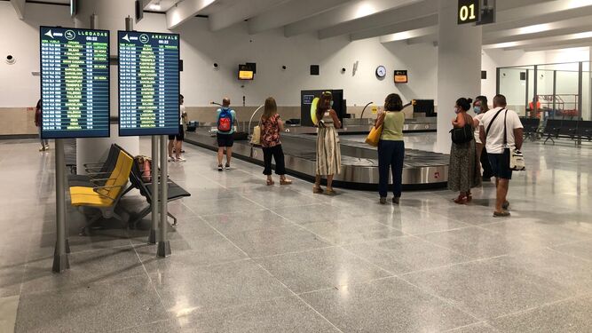El aeropuerto de Sevilla.