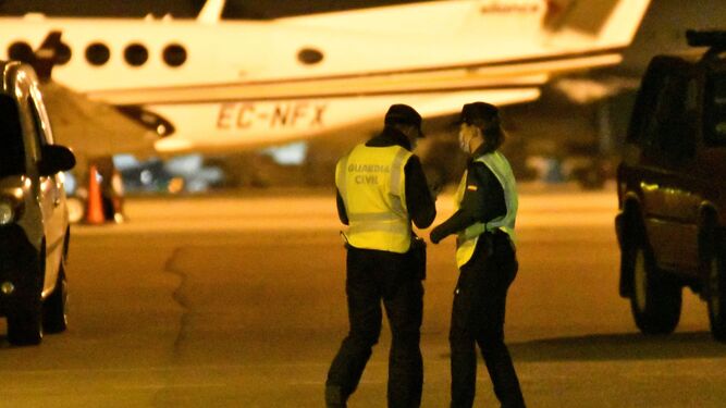 La Guardia Civil cerró el Aeropuerto de Palma de Mallorca