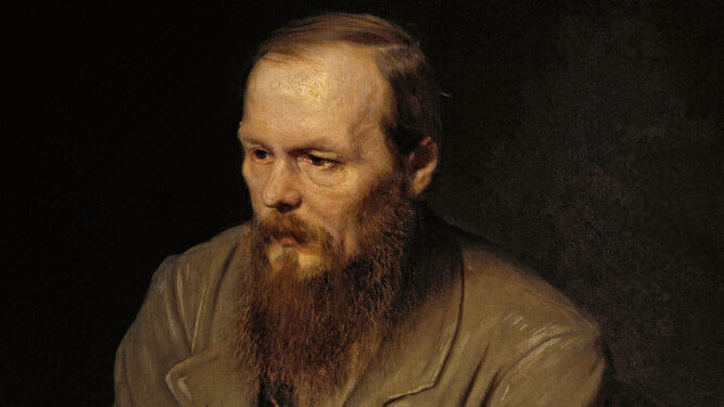 El escritor ruso Fedor Dostoievski (Moscú, 11 de noviembre de 1821-San Petersburgo, 1881).