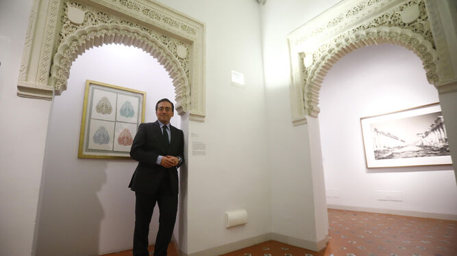 El ministro José Manuel Albares, en la Casa Árabe de Córdoba.