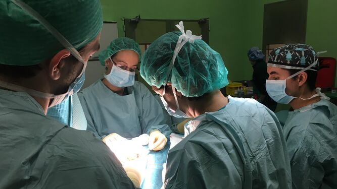 Una operación en un hospital andaluz.