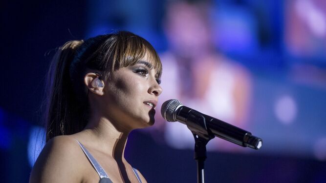Aitana, la española triunfadora en los 'MTV EMA 2021'.