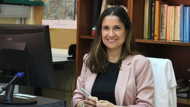 Rosario Cáceres, coordinadora de vacunas del Consejo Andaluz de Colegios Oficiales de Farmacéuticos.