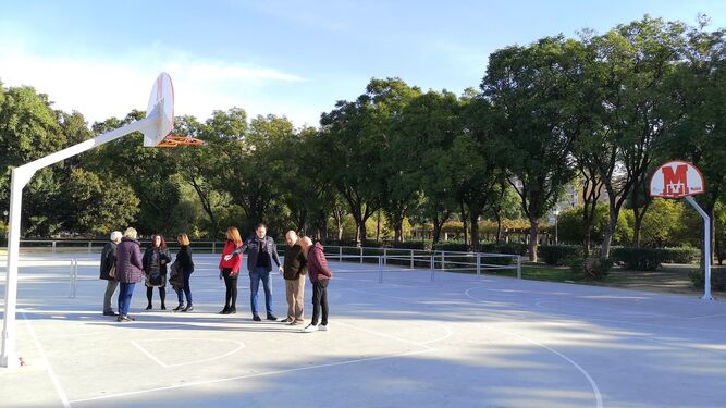 El Ayuntamiento completa la nueva pista multideportiva del Parque de los Príncipes
