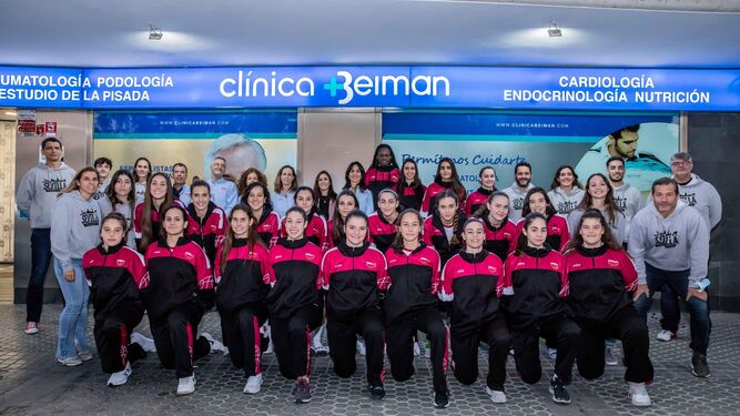 Clínicas Beiman patrocina al Club Baloncesto Sevilla Femenino por cuarta temporada consecutiva