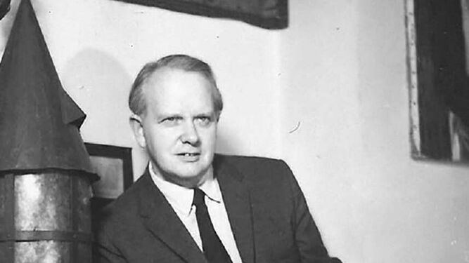 El historiador, poeta y periodista  Robert Payne (1911-1983).