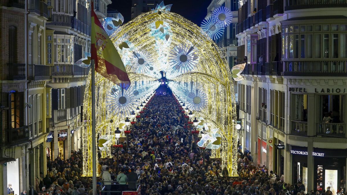 recompensa formación Won Estas son las horas en las que se encenderán las luces de Navidad en  Andalucía