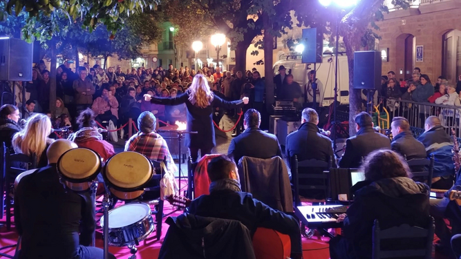 Grupo flamenco de La Candelaria