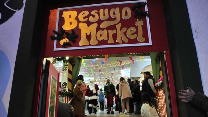 El mercadillo navideño Besugo Market, en su última apertura en La Isla.