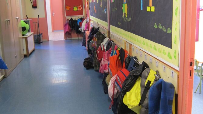 El interior de un aula en un centro de Educación Infantil.