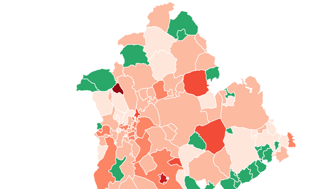 Esta es la tasa de incidencia del covid en todos los municipios de Sevilla