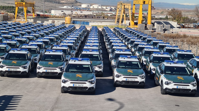 La Guardia Civil suma 409 nuevos vehículos a su flota
