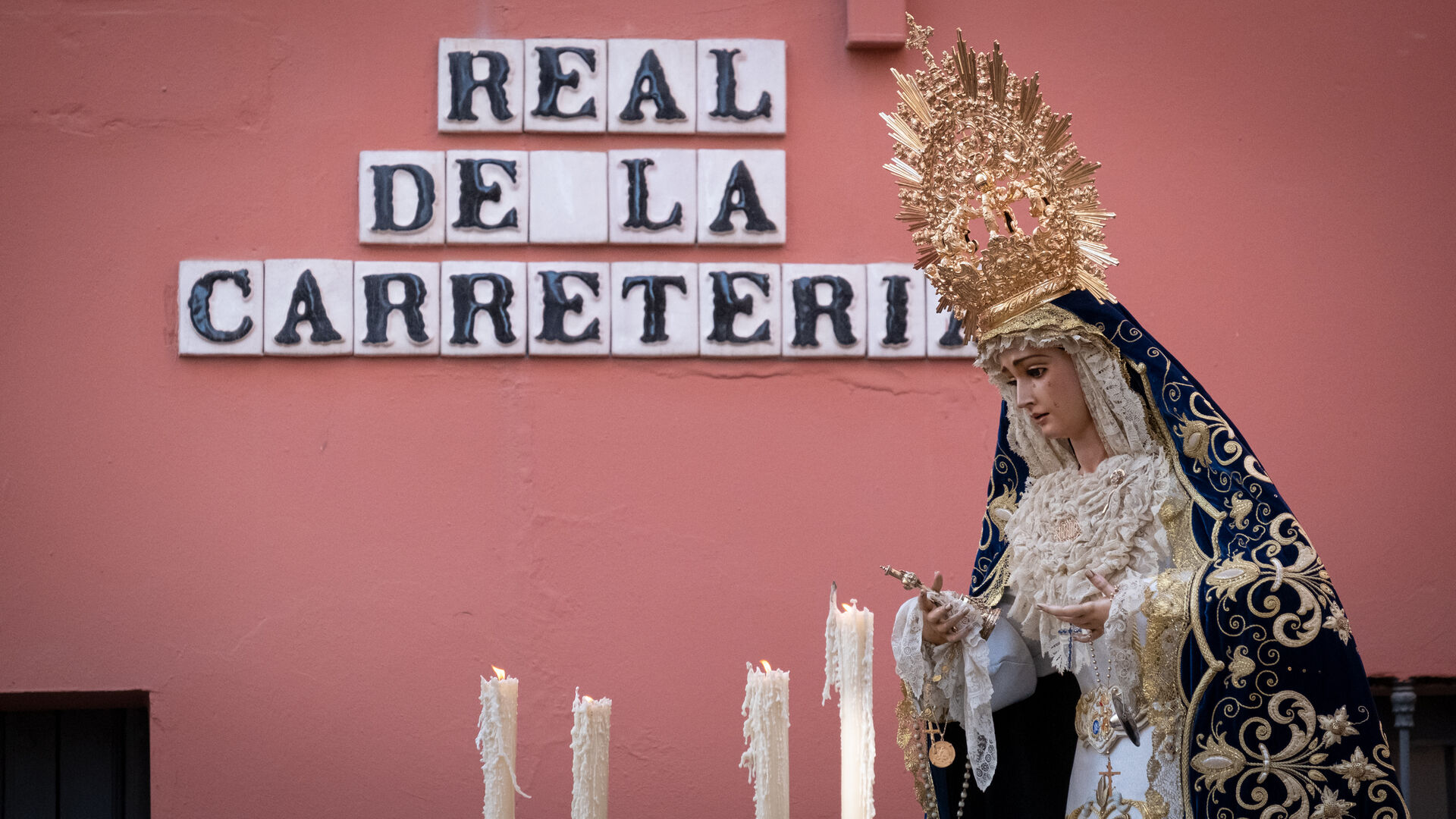 El rosario de la Virgen de Guadalupe de Las Aguas, en im&aacute;genes