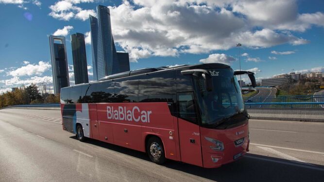 Autobús de BlaBlaCar.