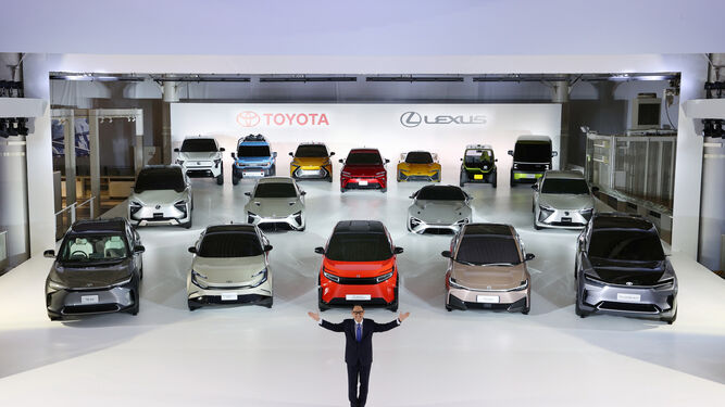 Toyota revela 15 nuevos eléctricos que estarán a la venta antes de 2030