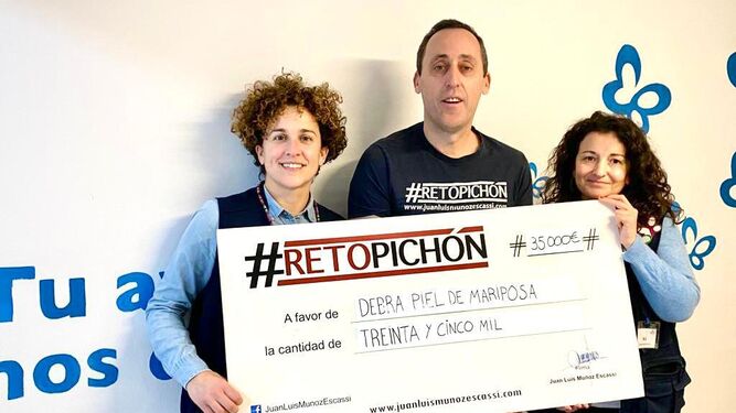 El #Retopichón2021 consigue recaudar 35.000 euros para la ONG Piel de Mariposa