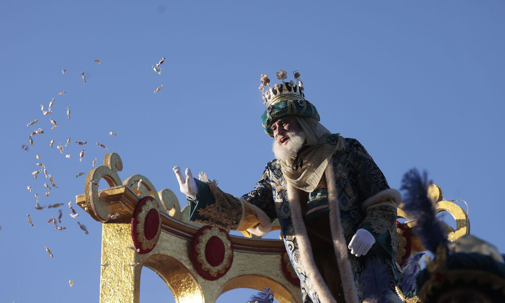 La Cabalgata de Reyes de Sevilla en im&aacute;genes