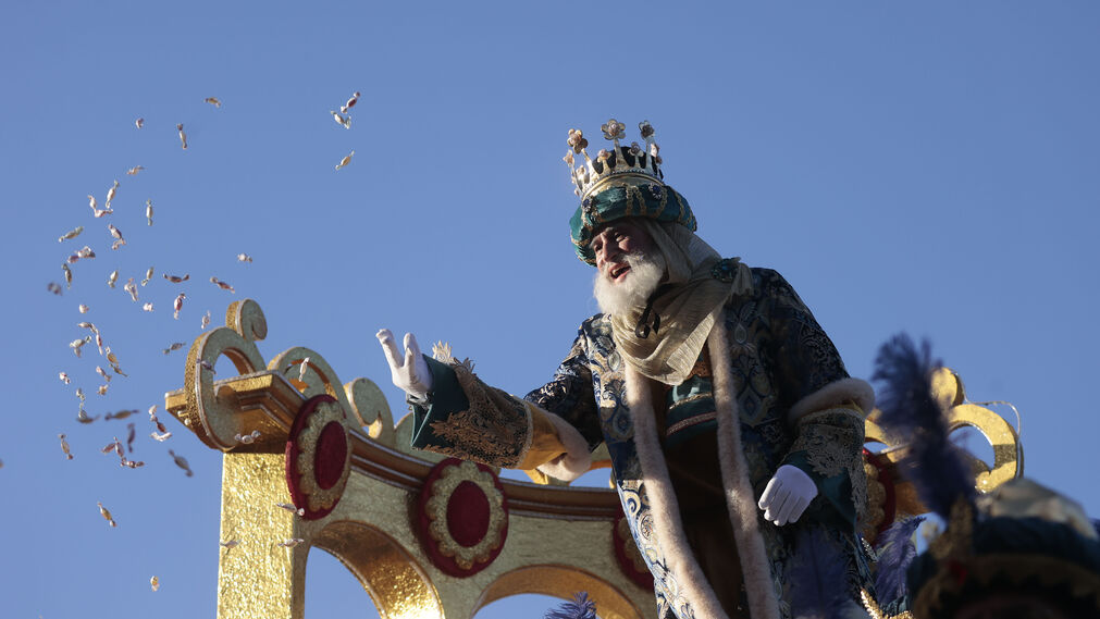 La Cabalgata de Reyes de Sevilla en im&aacute;genes