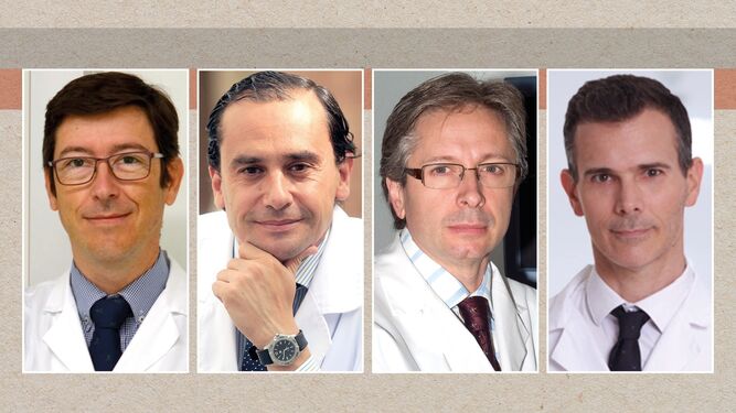 Los cuatro especialistas de Sevilla en la lista Forbes de mejores médicos de España en 2021.