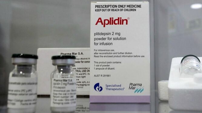 Presentaciones de Aplidin, de Pharmamar