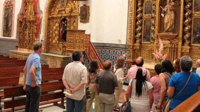 Visitas guiada al Convento de Carmelitas Descalzar de Sanlúcar la Mayor.