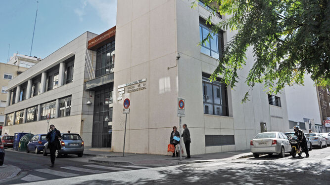 Edificio de la Seguridad Social en Sevilla.