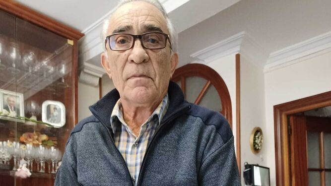 Antonio García, el vecino que sufrió el accidente y ahora ha sido indemnizado.