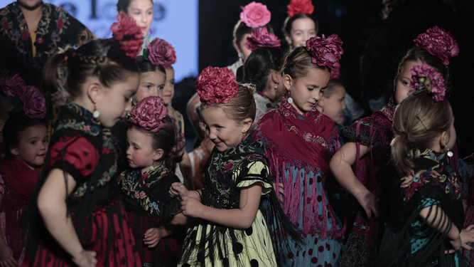 Las propuestas de la firma NOTELODIGO vistas en el desfile infantil de We Love Flamenco.