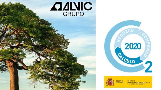 Grupo Alvic obtiene el sello del Registro de huella de carbono y proyectos de absorción de CO2 del Ministerio para la Transición Ecológica.