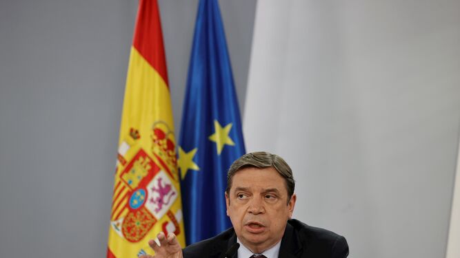 El ministro de Agricultura, Pesca y Alimentación, Luis Plana