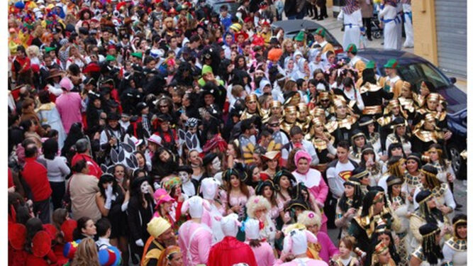 Gran desfile de Carnaval en Alcalá de Guadaíra, en una edición pasada.