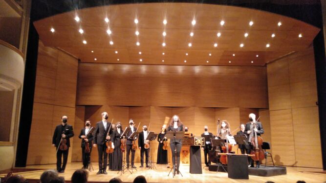 Oberlinger y la Orquesta Barroca de Sevilla.