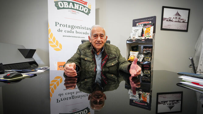 Francisco Obando, fundador de Panadería Artesana Obando.