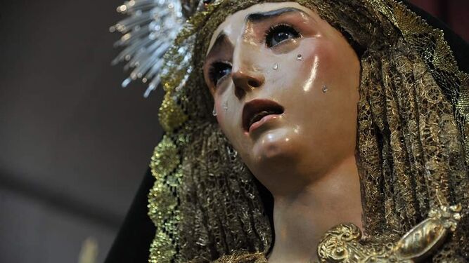 Virgen del Camino: La Dolorosa que llegó de Triana.