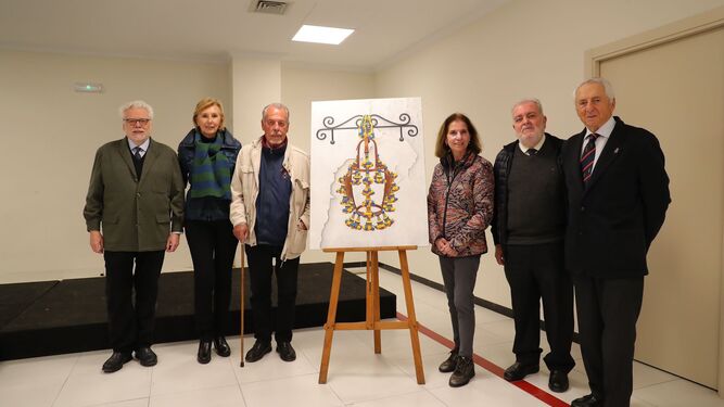 Cartel ganador del Concurso de Carteles de la XXXVI Exhibición de Enganches de la Feria de Sevilla.