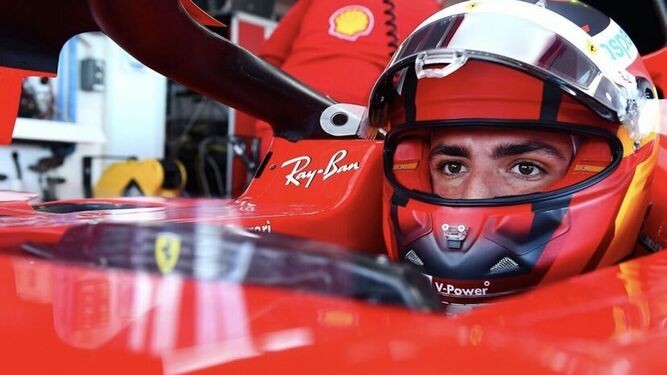 Sainz: "El motor del Ferrari no es superior, pero es un buen motor"