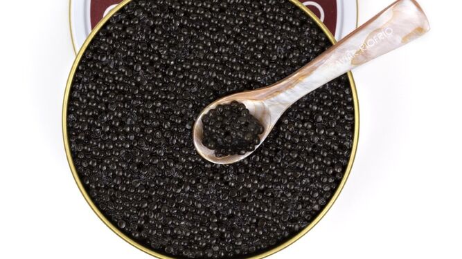 Una lata de Caviar Riofrío