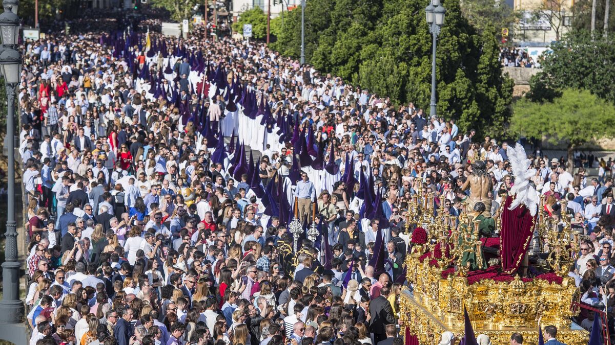 La Semana Santa de Sevilla perdió público en el año 2019