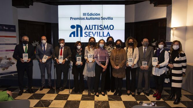 Entrega de los premios de la asociación autismo Sevilla.
