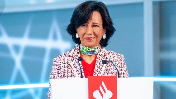 Ana Botín, en la junta de accionistas de Banco Santander